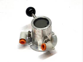 Mhl-4 Mead 4-way Ball Handle Pneumatic Valve 1/8 Inch Npt 150 Psi