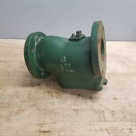 Lpd0300 Metraflex Low Pressure Drop Flanged Strainer Cast Iron 3 Inch Pipe. - Used
