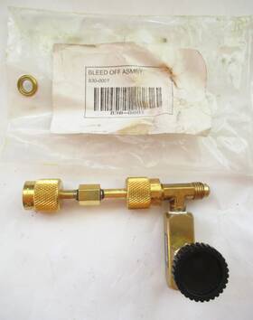 830-0001 Midwest Instrument Bleed Off Valve Assembly Bleed-off #