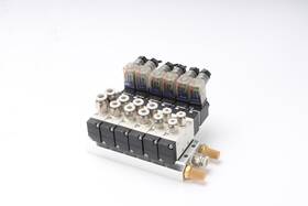 Mvsd1-180-4e1 Mindman 6x Solenoid Air Valves With Manifold