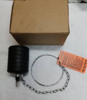 1104944 Mission 3 Inch - 4 Pneumatic Rubber Test Plug Used 1 Time