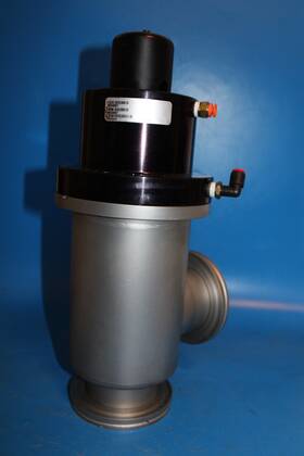 99d0687 Mks Pneumatic Vacuum Right Angle Valve Iso-kf Dn80 Stainless Steel