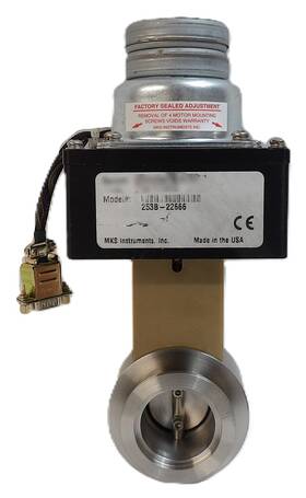 253b-22666 Mks Instruments Butterfly Throttle Valve Series 253 Working