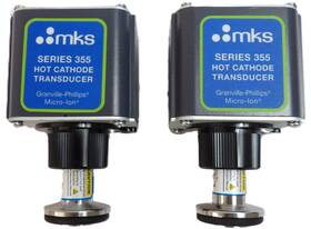 355410-1-te-t Mks Instruments Hot Cathode Transducer Series 355 Lot Of 2 Working