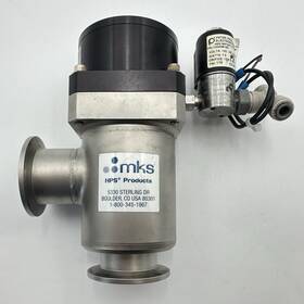 Lpv1-40-ak-cnvs-120 Mks Angle Valve 55mm With Peter Paul Electronics Solenoid 53x