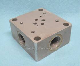 100-43586-3 Moog 100-43586-1 Servo Valve Test Manifold For 76 A076 760 Series