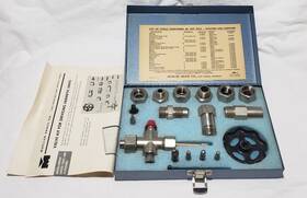 13622 Mueller Brass Co. Vintage 1960s Charging And Purging Valve Kit #13622