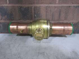 Ac17869 Mueller Refrigeration 2-5/8 Inch Cyclemaster Ball Valve With Access Port