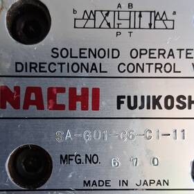 Sa-g01-c6-c1-11 Nachi Solenoid Operated Directional Control Valve For Oil