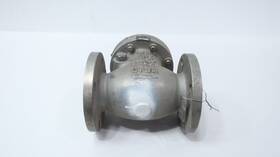 31f-c8m4 Newco Stainless Flanged Check Valve 3in 150