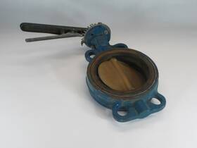 45-113321 Newman Hattersley Wafer-style Butterfly Valve 6 Inch Dn150 Shelf Wear Used