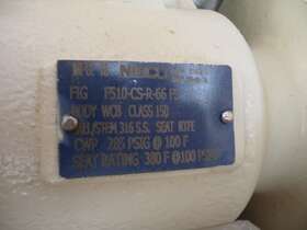 F-510-cs-r-66-fs Nibco F510-cs-r-66 3 Inch 150 Cs Flgd Ball Valve