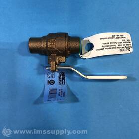 Nj83hx8 Nibco Two-piece Bronze Ball Valve 3/4 Inch Solder Lead-free Usip
