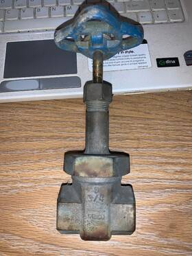 Nl05008 Nibco T111 Gate Valve 3/4 In Threaded 125 Lb Usip