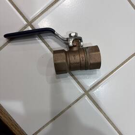 T-580a Nibco 1 Inch Brass Ball Valve Female Thread Conventional Port T-580a Nibco 1 Inch Brass Ball Valve Female Thread Conventional Port