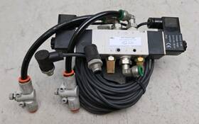 Avs-533c3-24d Nitra Pneumatic Solenoid Valve 5-port 3/8 Inch Inlets 20-115psi