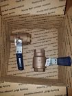 T-585-70 Nl9510c Nibco Two Cast Bronze Ball Valve Lever Handle 039923677655