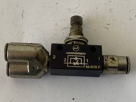 Norgren M/678 F Speed Control Valves With Fittings