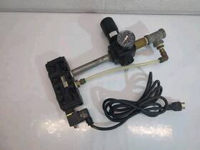 Mn01cga75aljg Norgren Air Control Solenoid Valve R74g-4ak-rmn Regulator As Is