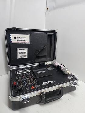 8104a-p North American Enviromate 8104a Flue Gas Analyzer Used