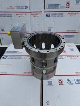 117.762.0433 Novogear Elion 530 An0400368 V01 Humbel Valve Pump Flange Vacuum Meter