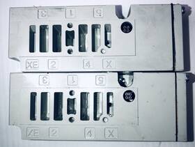 513xe24x Nucmatics Numatics Solenoid Valve Manifold Base 513 Xe 2 4 X