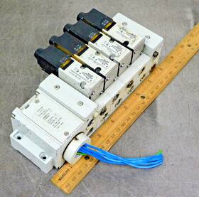 041sa400m0000f Numatics - Terminal Solenoid Valve Manifold 150 Psi 24v Dc 4-bank