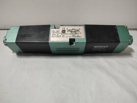 082ss615m000061 Numatics Pneumatic Valve 3 Position 4 Way 24vdc 25a 150psi