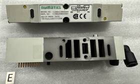 122bb4z2mn00061 Numatics 150psi 2/4way Solenoid Pneumatic Valve Manifold 24vdc