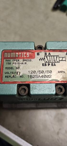 152sa4002 Numatics - P/n Solenoid Valves