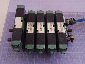082ss415m Numatics Flexiblok 082ss515m 082ss615m Solenoid Valves With Manifold T98