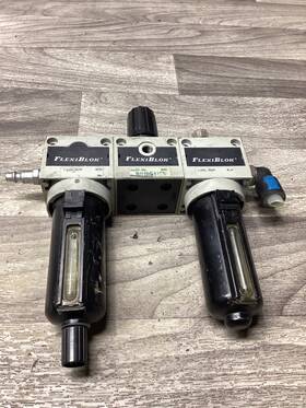 114c137pr4 Numatics L22l-02m Flexiblok Lubricator / F22b-02m #114c137pr4