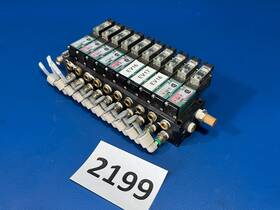 M11sa411m Numatics 10 Solenoid Manifold