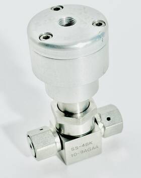 Ss-4bk-1c-9agaa Nupro Swagelok Bellows Sealed Valve No Actuator 1/4 Inch F-vco