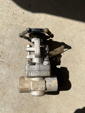 F316 Omb F316/l 3/4 Stainless Steel Threaded Socket Shut-off Gate Valve