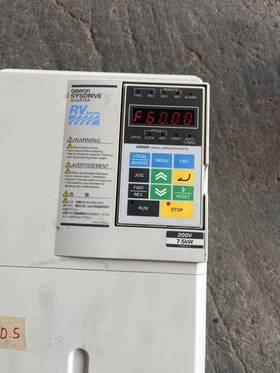 3g3rv-a2075 Omron Mint Condition Inveter 7.5kw Express Ship Available