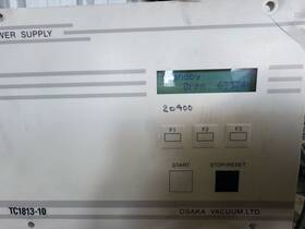 Tc1813-10 Osaka Vacuum Ltd. Power Supply Model Sameday Ship Available