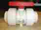 P200u-40 American Valve 2-in Pvc Sch 40 Socket In-line Ball With Integral Stop New 611918017709
