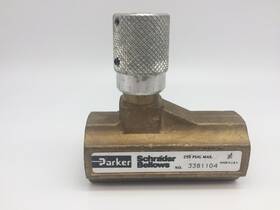 3381104 Parker Needle Valve 3/4 Inch 250psi Max