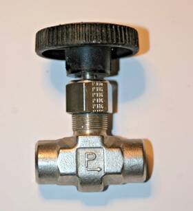 4f-v4lk-ss Parker 1/4 Fnpt 316ss Needle Valve 5000 Psi
