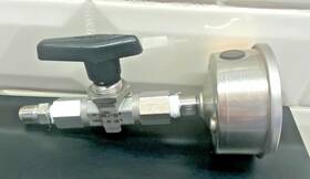 4f-b6lj2-ssp Parker 4fb6lj2ssp 1/4 Inch Fnpt Ss Ball Valve Inline With Ashcroft 0-160