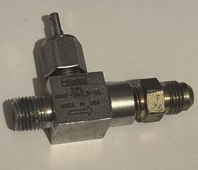 4m4f-sn6lr-ss Parker 21pl Sn6 Stainless Steel Valve 1/4 Inch Used Usa Made