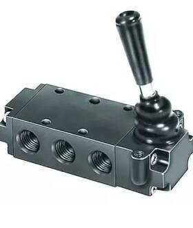 520831000 Parker 4 Way 2 Position Lev/man Ret Valve Manual Lever Pneumatic