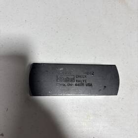9c1600s65 Parker C1600s -10dz Steel Check Valve 1 Inch 3000 Psi