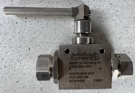 2b6s10p8 Parker Autoclave Engineers Two Way 1/2 Inch 316ss Ball Valve 10 000 Psi