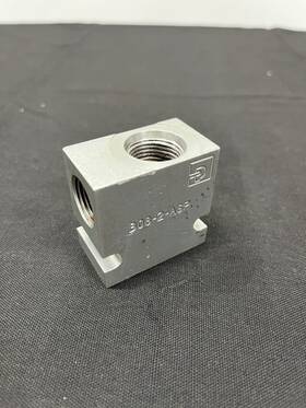 B08-2-a6p Parker B08 Series Hydraulic Cartridge Valve Body Part # Aluminum