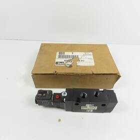 B511acb53c Parker Air Return Solenoid Valve 2 Position 1/4 Npt 120v Coil