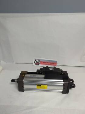 Cbc3maus14ac Parker Cylinder With B62tac549a Solenoid Valve Assembly Pre-owned