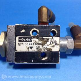 D04411000 Parker 3 Way Manual Poppet Valve Usip