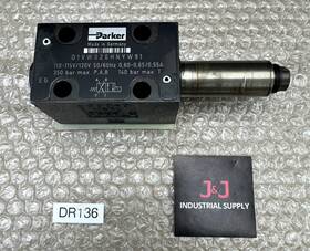 D1vw020hnyw91 Parker Directional Control Valve 110-115/120v 350bar/140bar